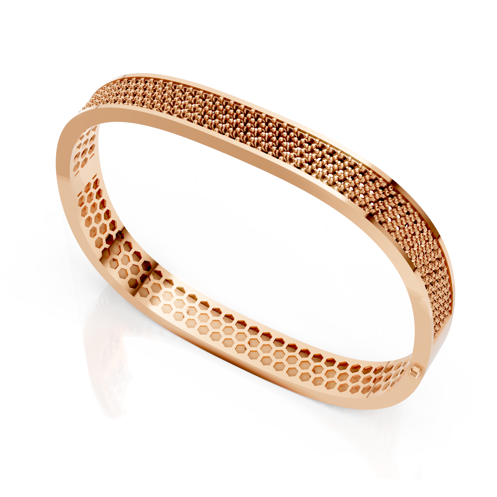 Fine Bracelet Mounting for Kada Bracelet Design