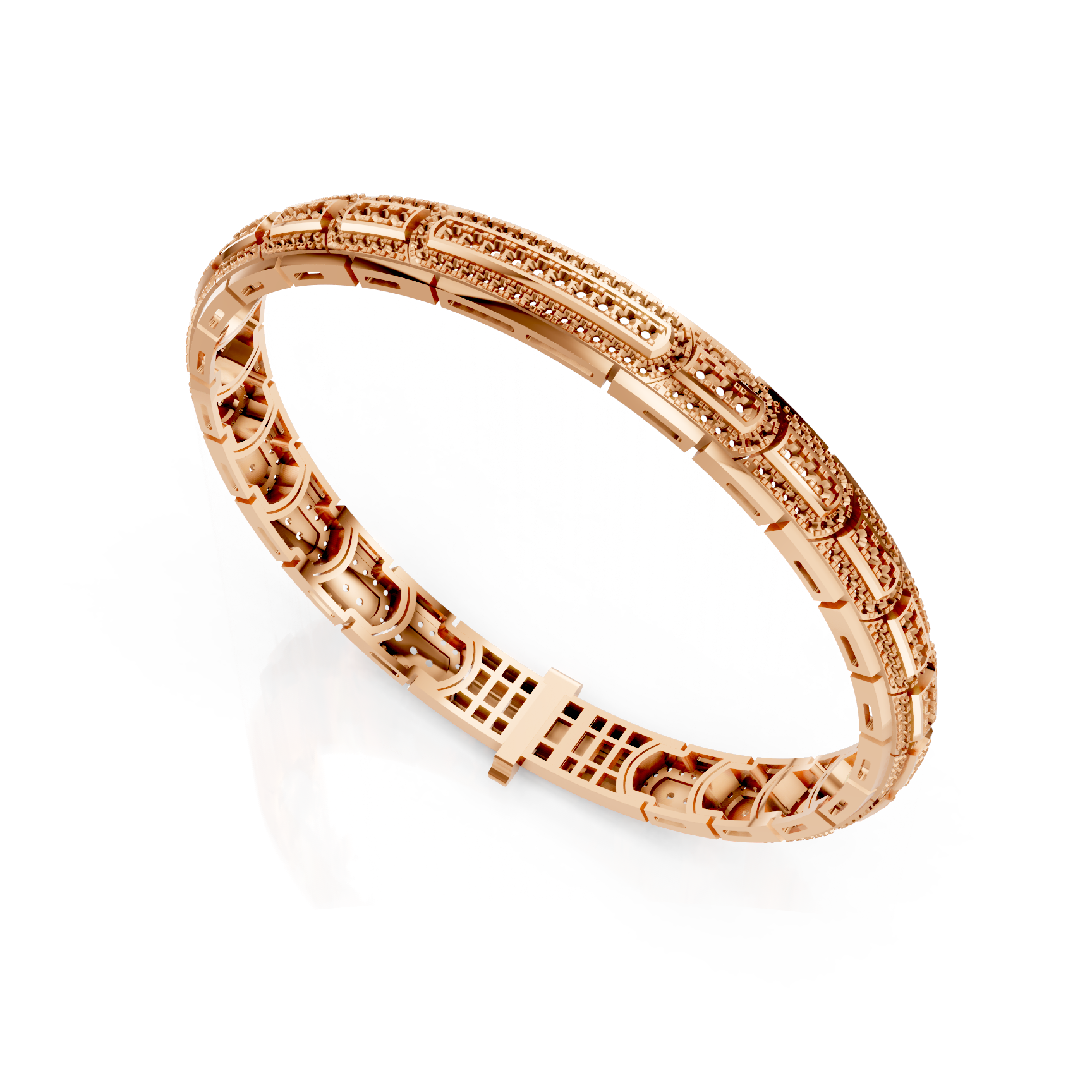 Luxury Kada  Bracelet Semi Mounts with Premium Finish