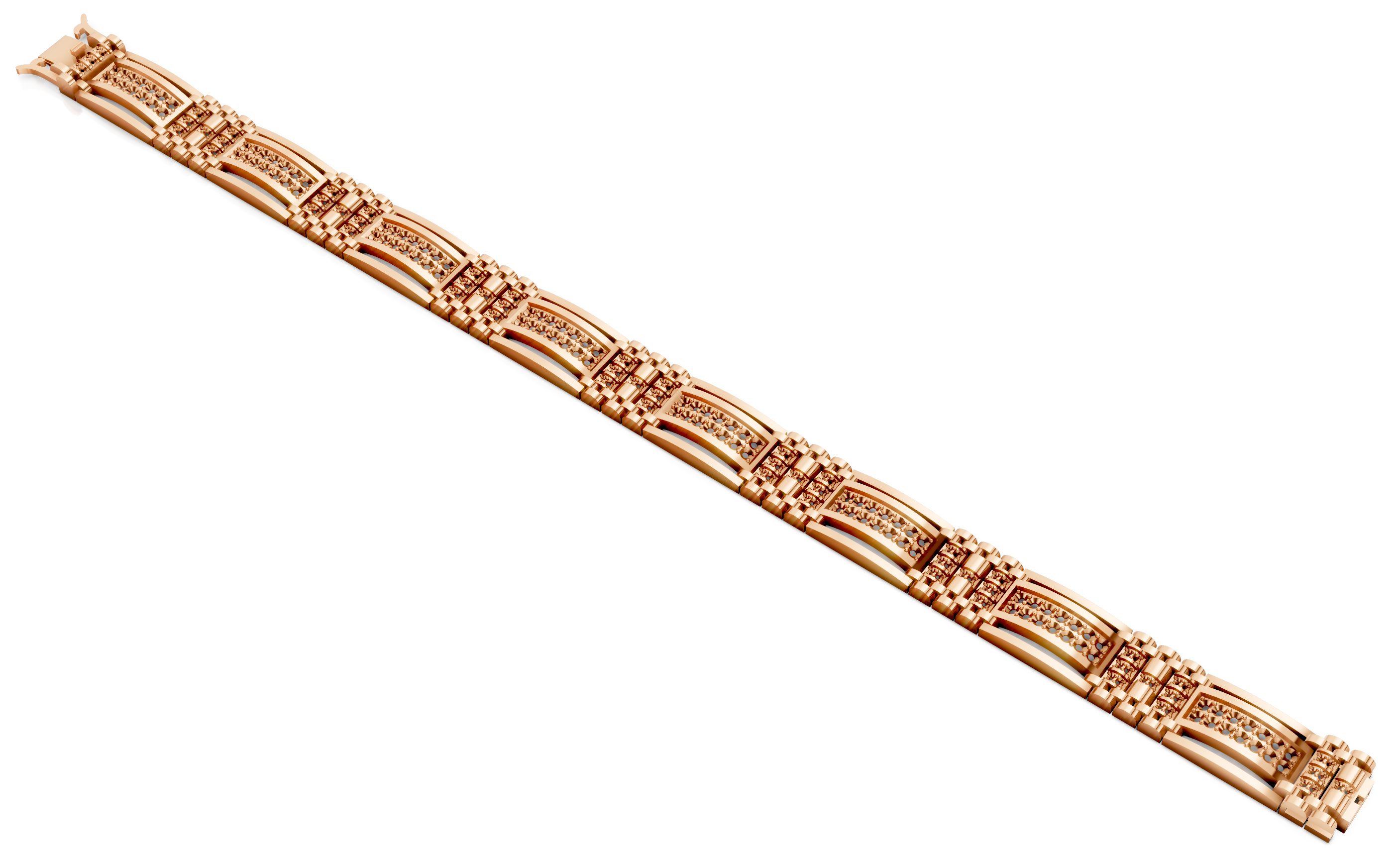 Modern Loose Bracelet – Bracelet Semi Mount