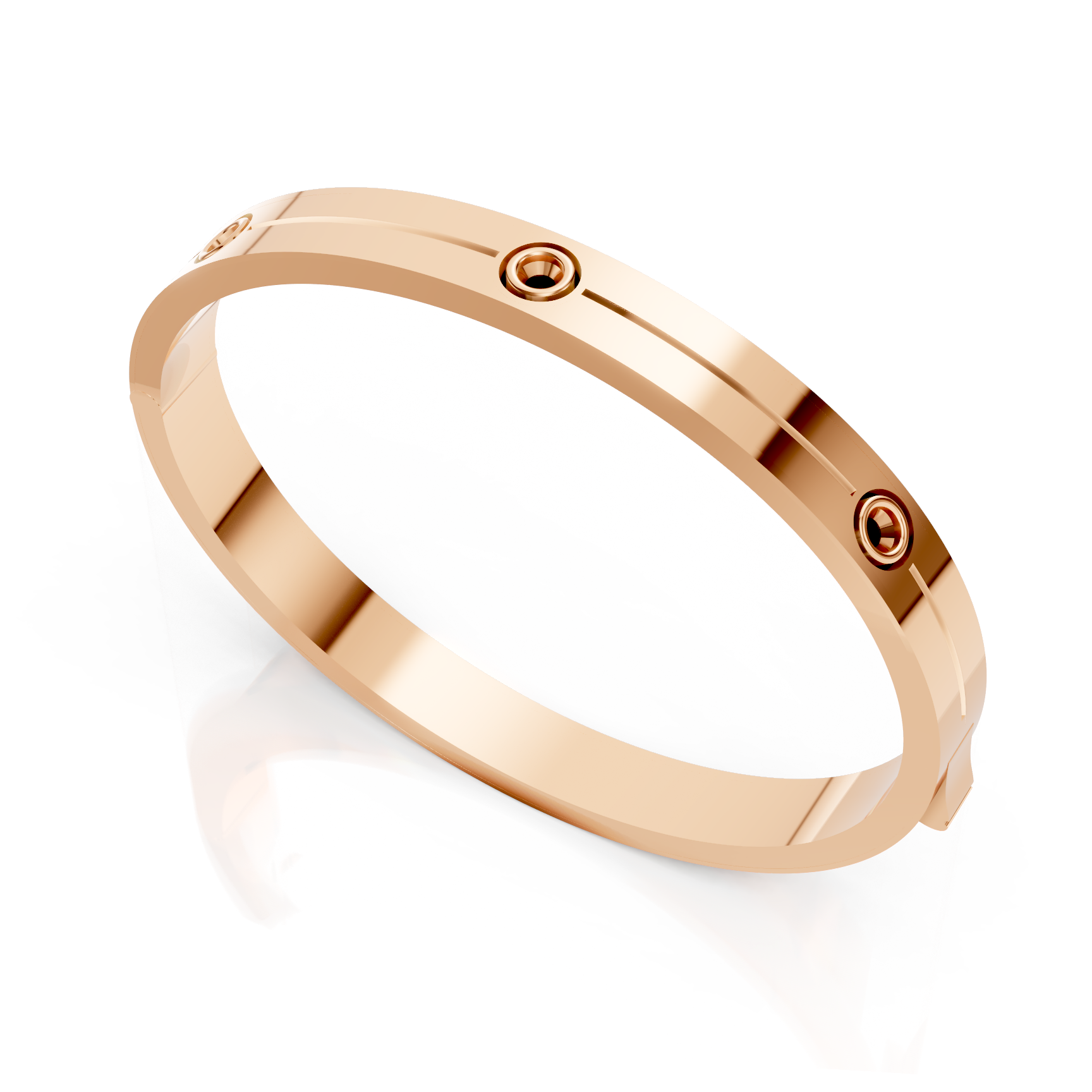 Elegant Kada Bracelet – Gold Bracelet Mountings Design