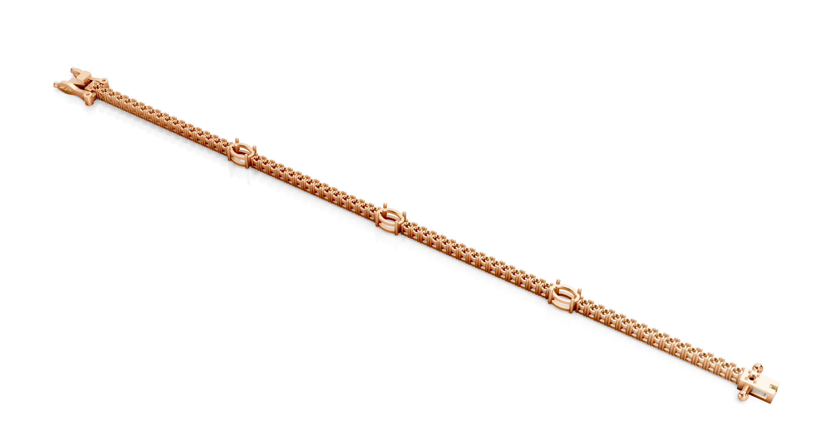 Bracelet Blanks for Minimalist Color Stone Tennis Bracelets
