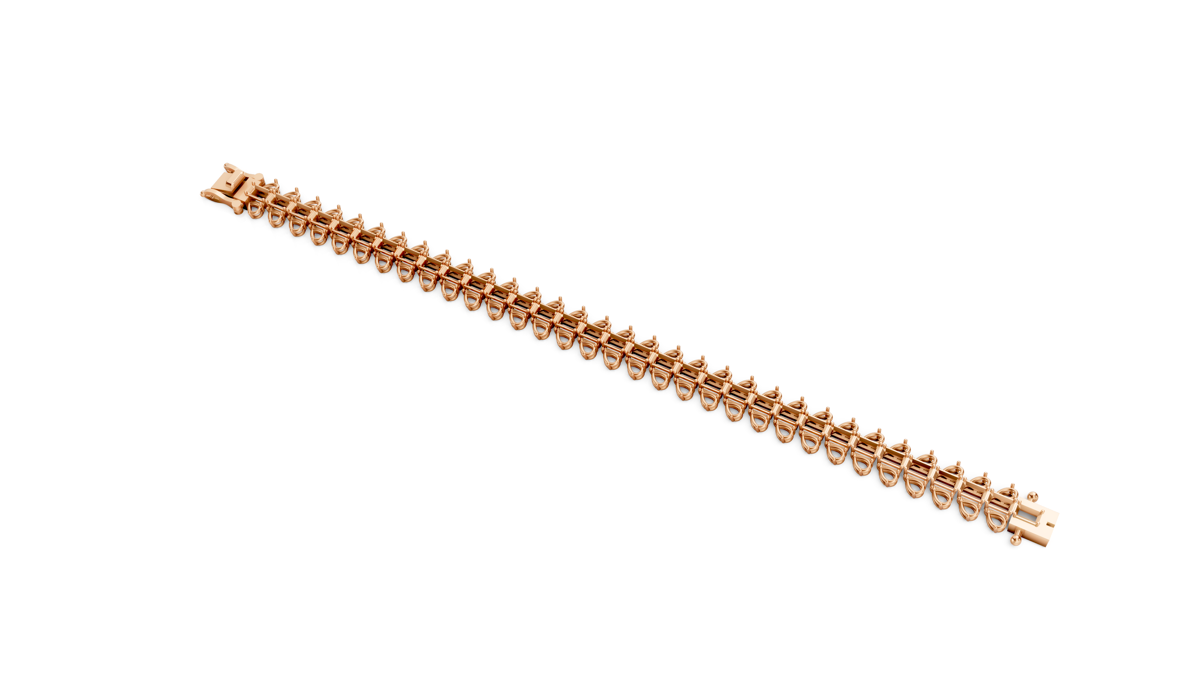 Luxury Bracelet Mountings for Bold Tennis Bracelet Styles