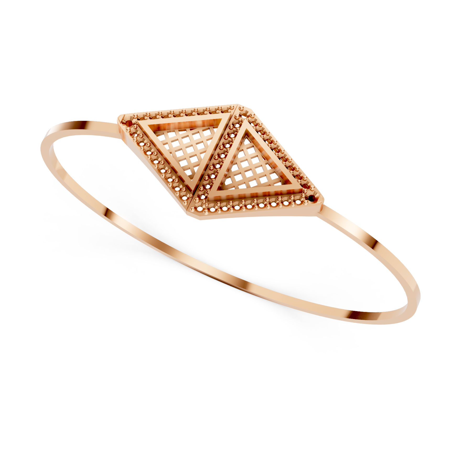 Metal Bracelet Blanks for Modern Colour Stone Bangles