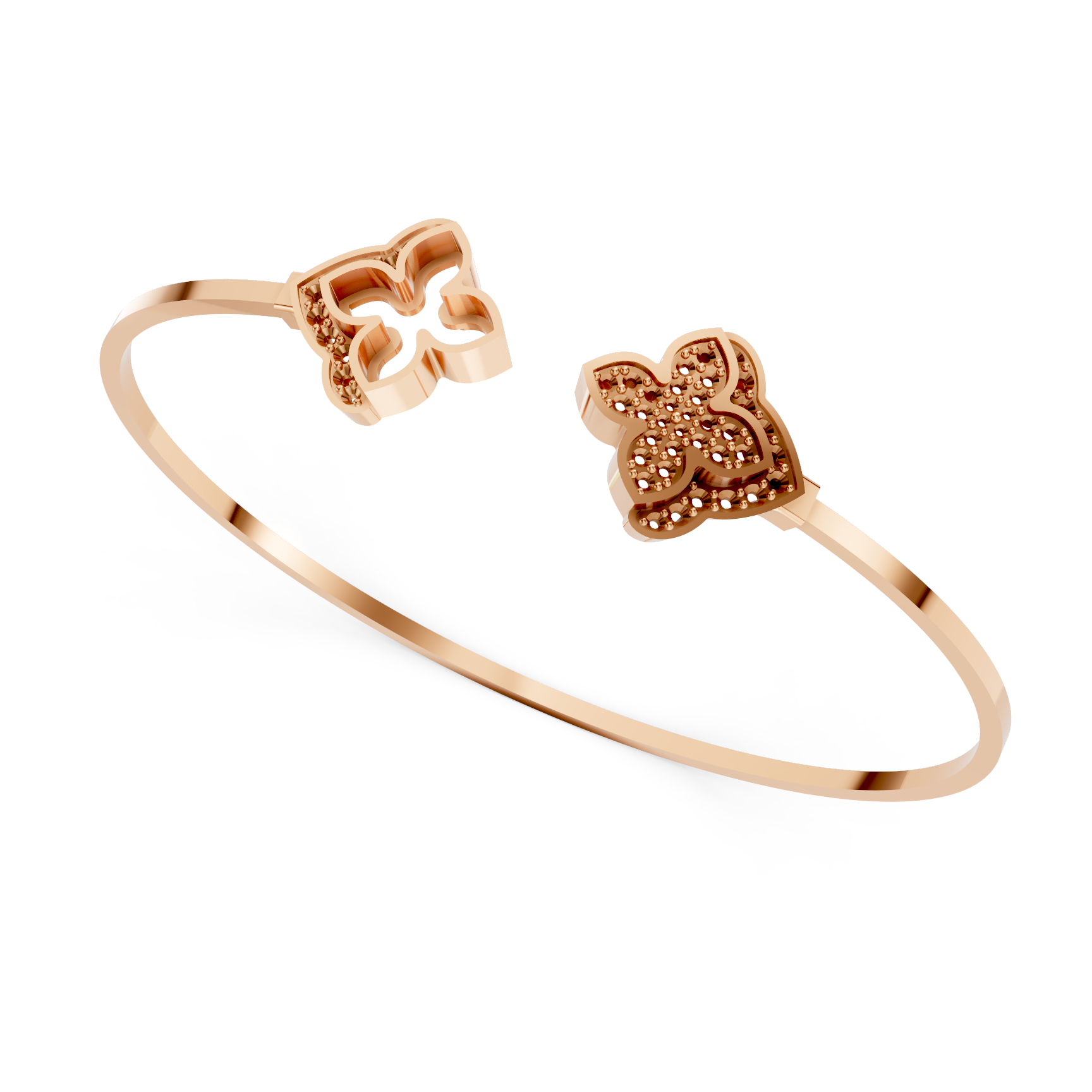 Bracelet Settings for Elegant Colour Stone Bangles