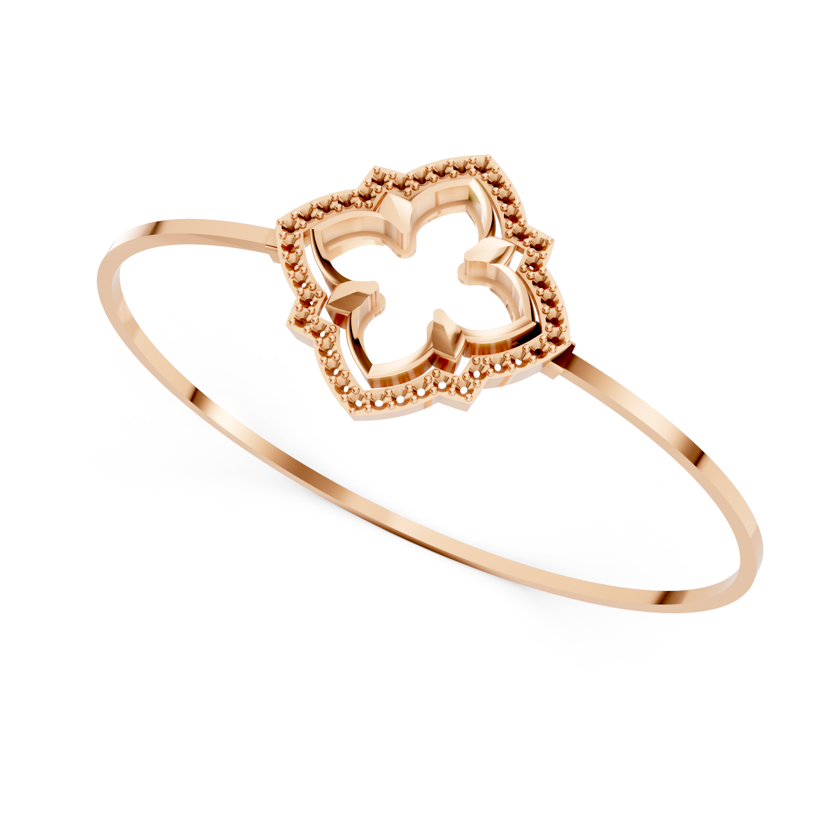 Crafted Bracelet Settings for Stylish Colour Stone Kadas