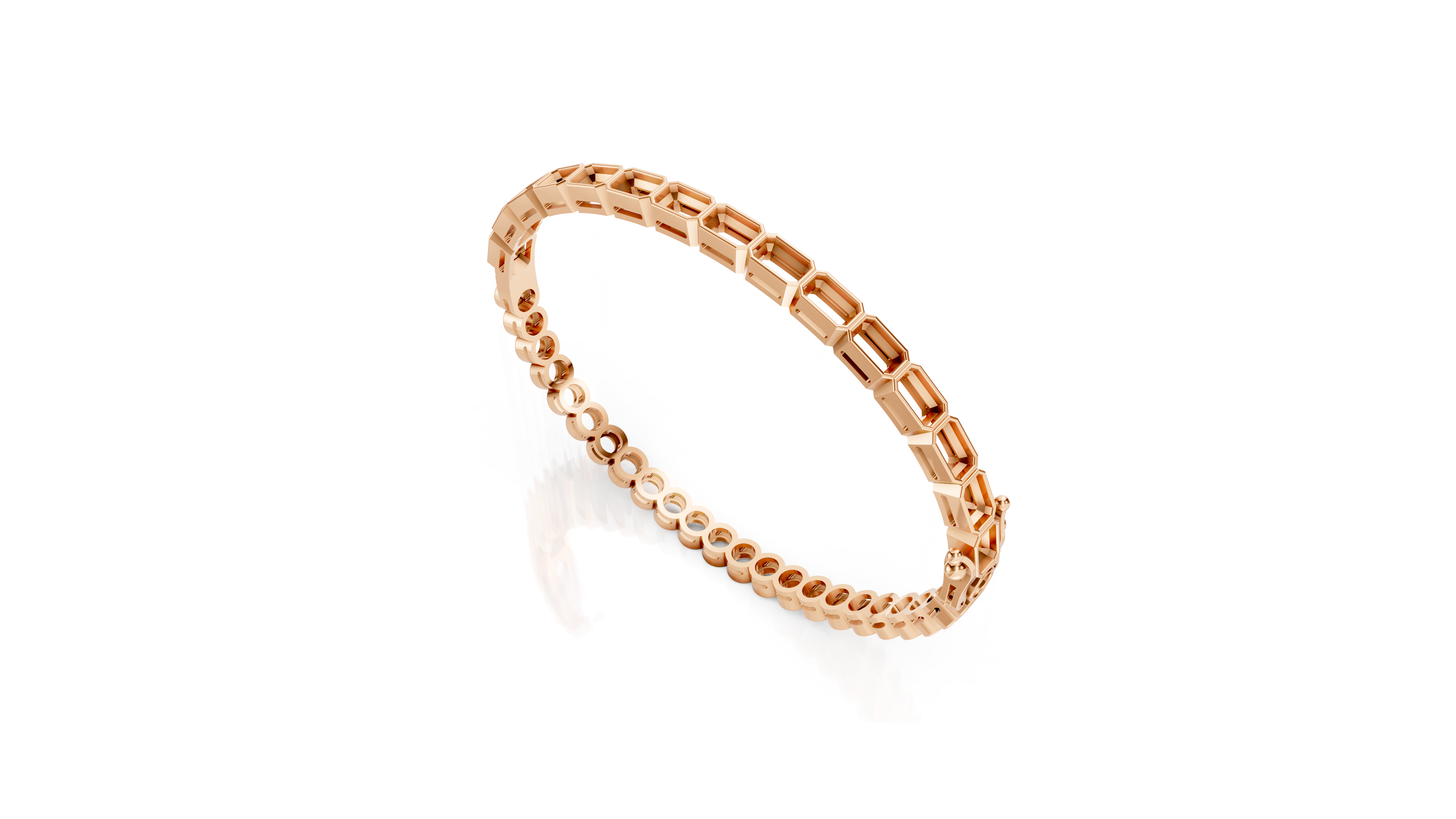 Bracelet Settings for Loose Stones in Ladies Kadas