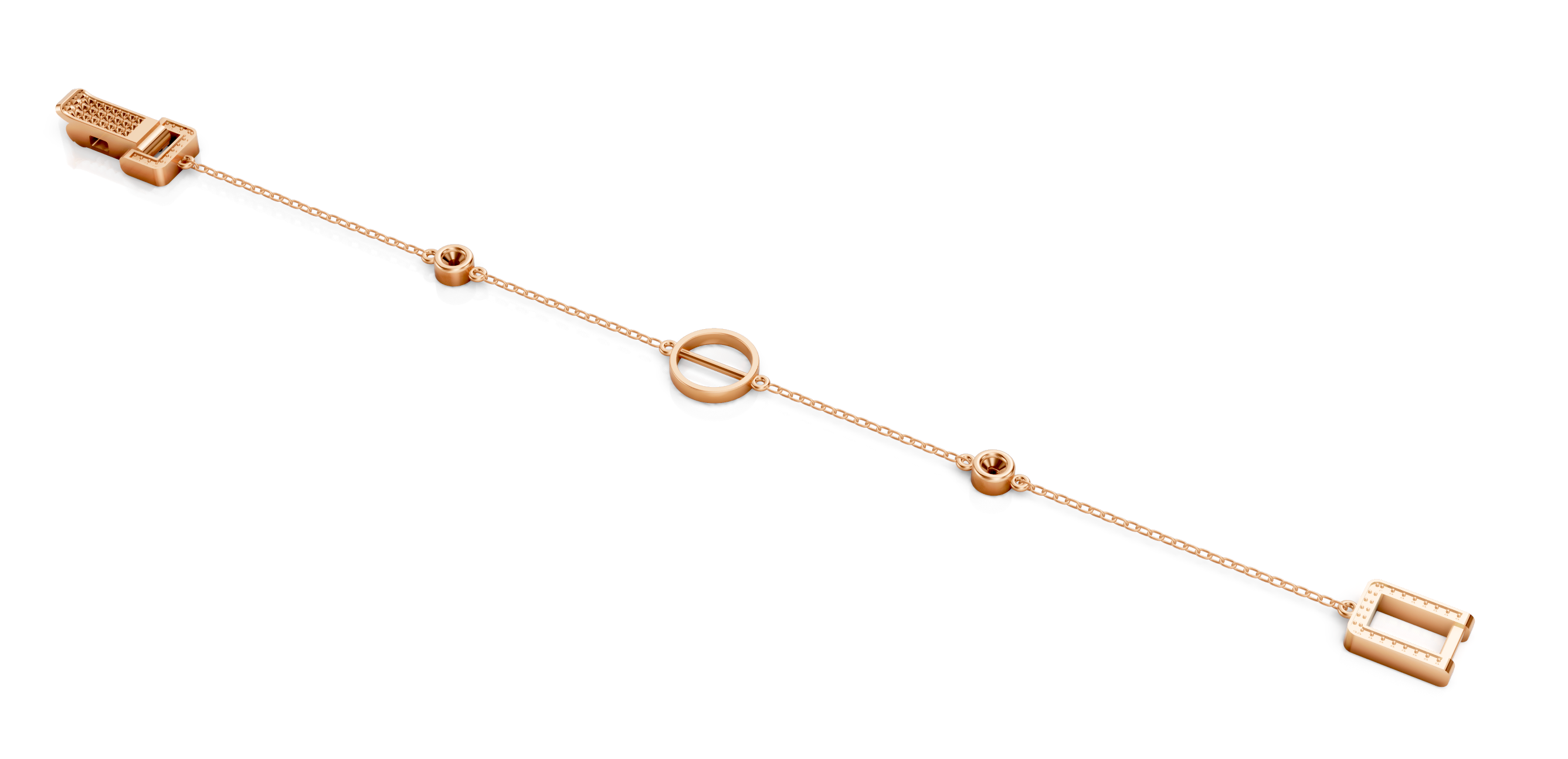 Settings Bracelet for Ladies Colour Stone Bracelets