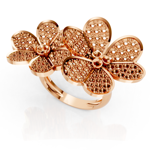 Solitaire With Diamond Ring for Statement Cocktail Rings