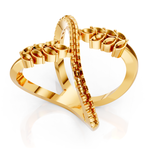 Diamond Ring Mount for Fancy Diamond Marquise Rings
